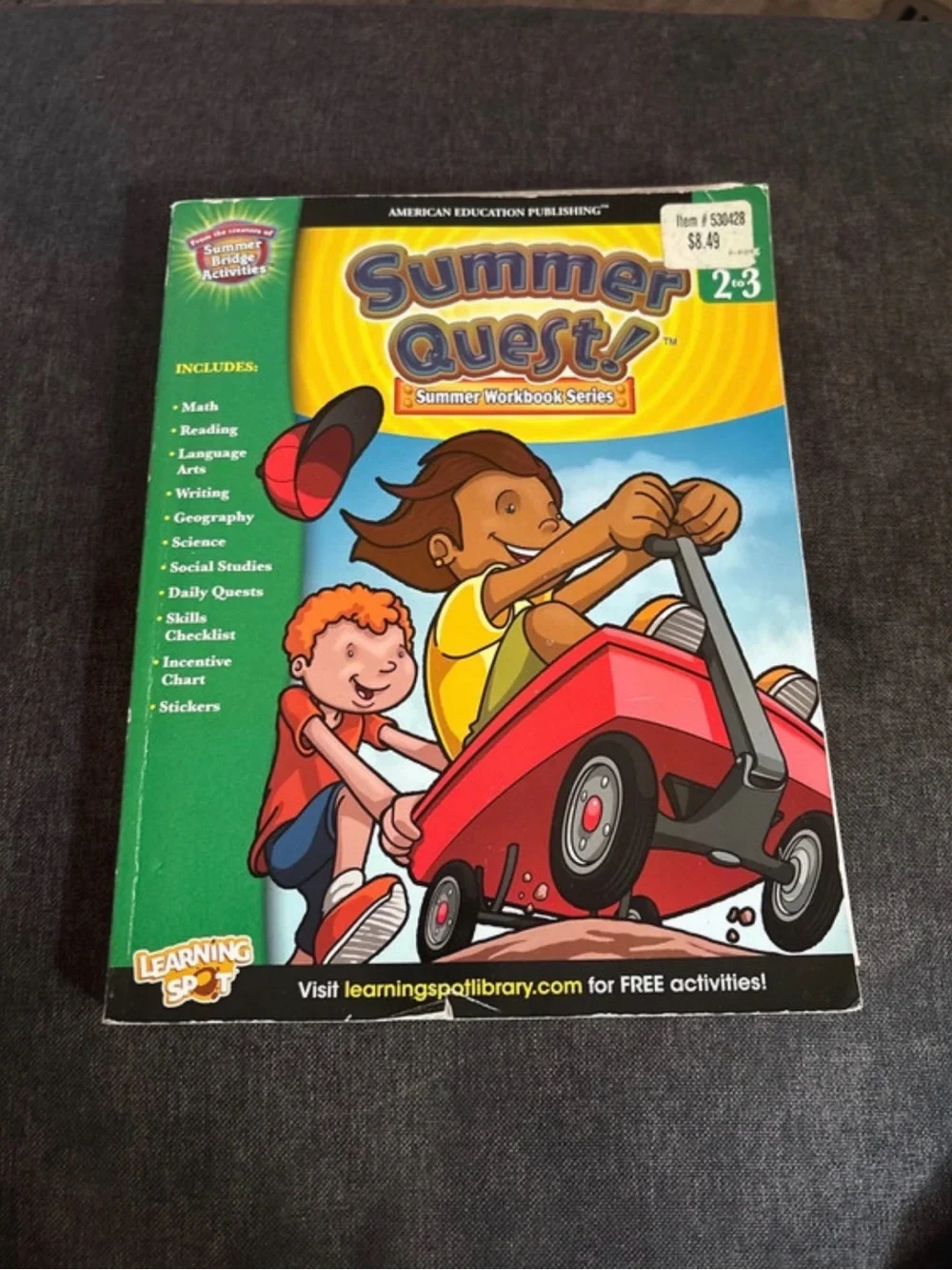 Summer Quest! Summer Workbook